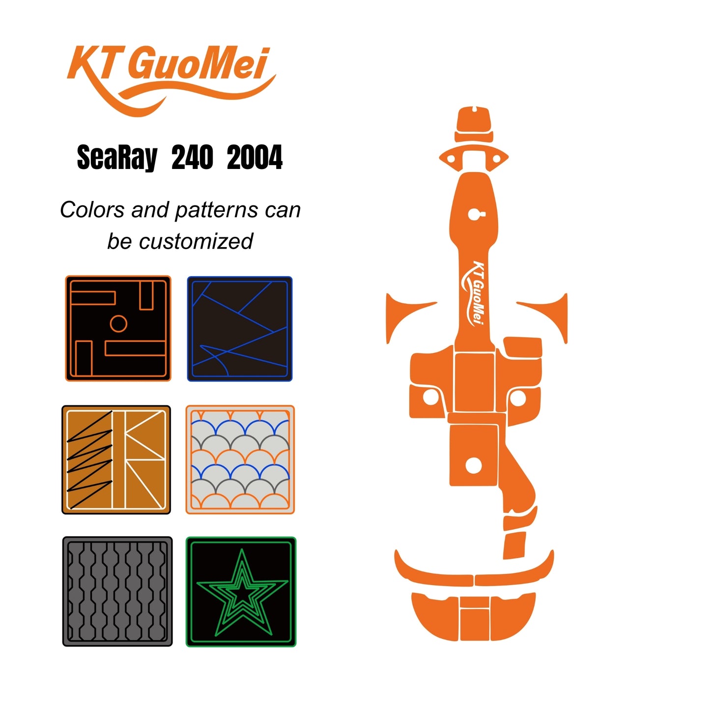 SeaRay custom swim decks for boats