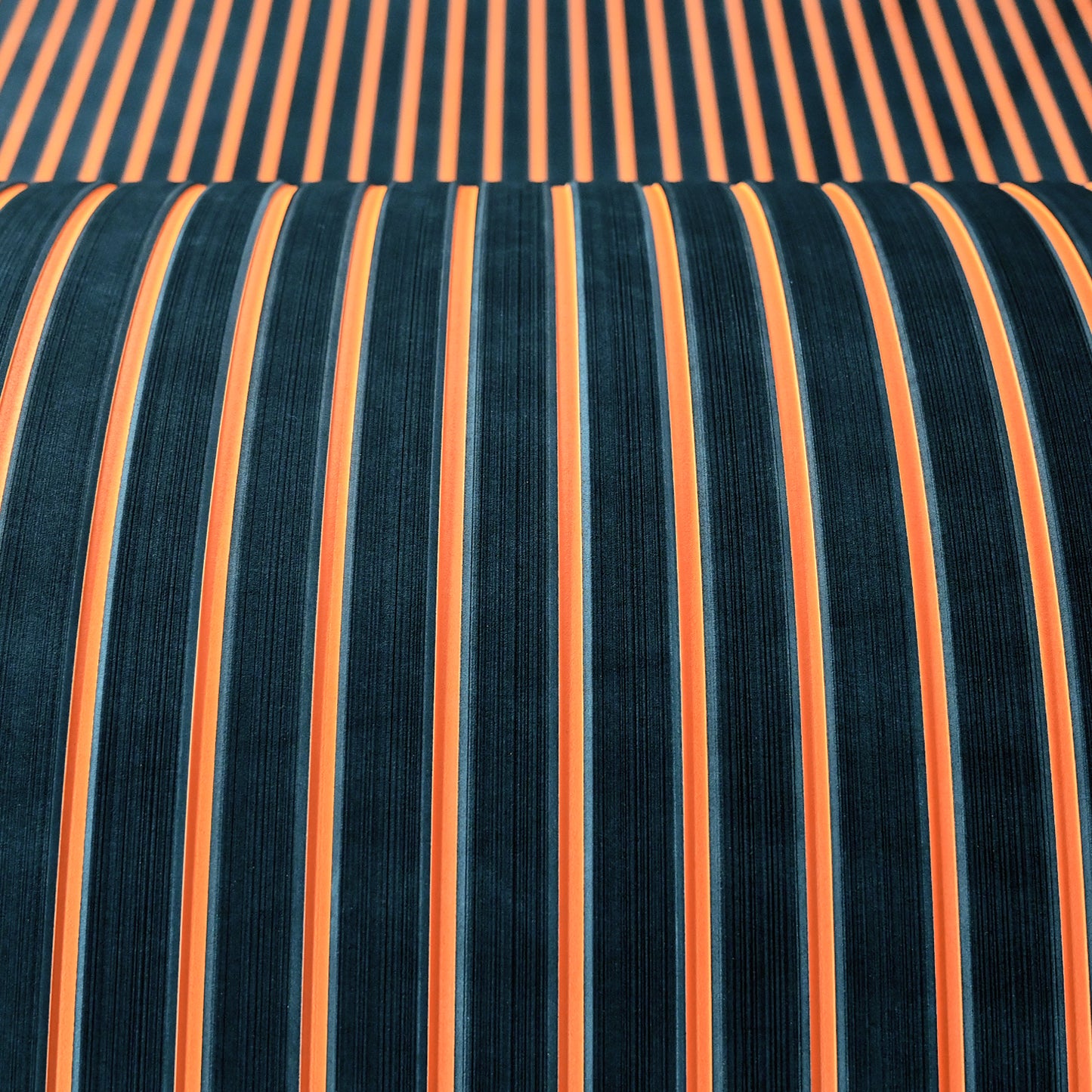 Brushed EVA Foam Boat Flooring Sheet with Striped Grooves – Non-Slip Faux Teak Marine Decking for Yachts and Jet Skis