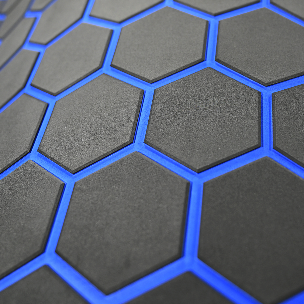 KT GuoMei New Design Various Colors Hexagon PE/EVA Foam Mat