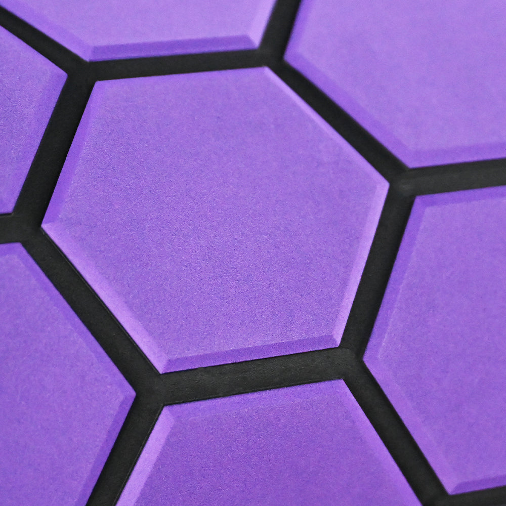 KT GuoMei New Design Various Colors Hexagon PE/EVA Foam Mat
