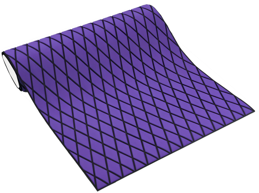 EVA BOAT FLOORING PURPLE AND BLACK