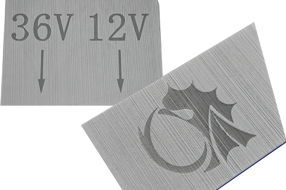 Laser Logo boat flooring
