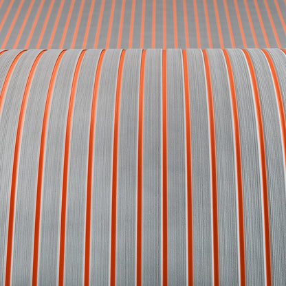 Brushed EVA Foam Boat Flooring Sheet with Striped Grooves – Non-Slip Faux Teak Marine Decking for Yachts and Jet Skis