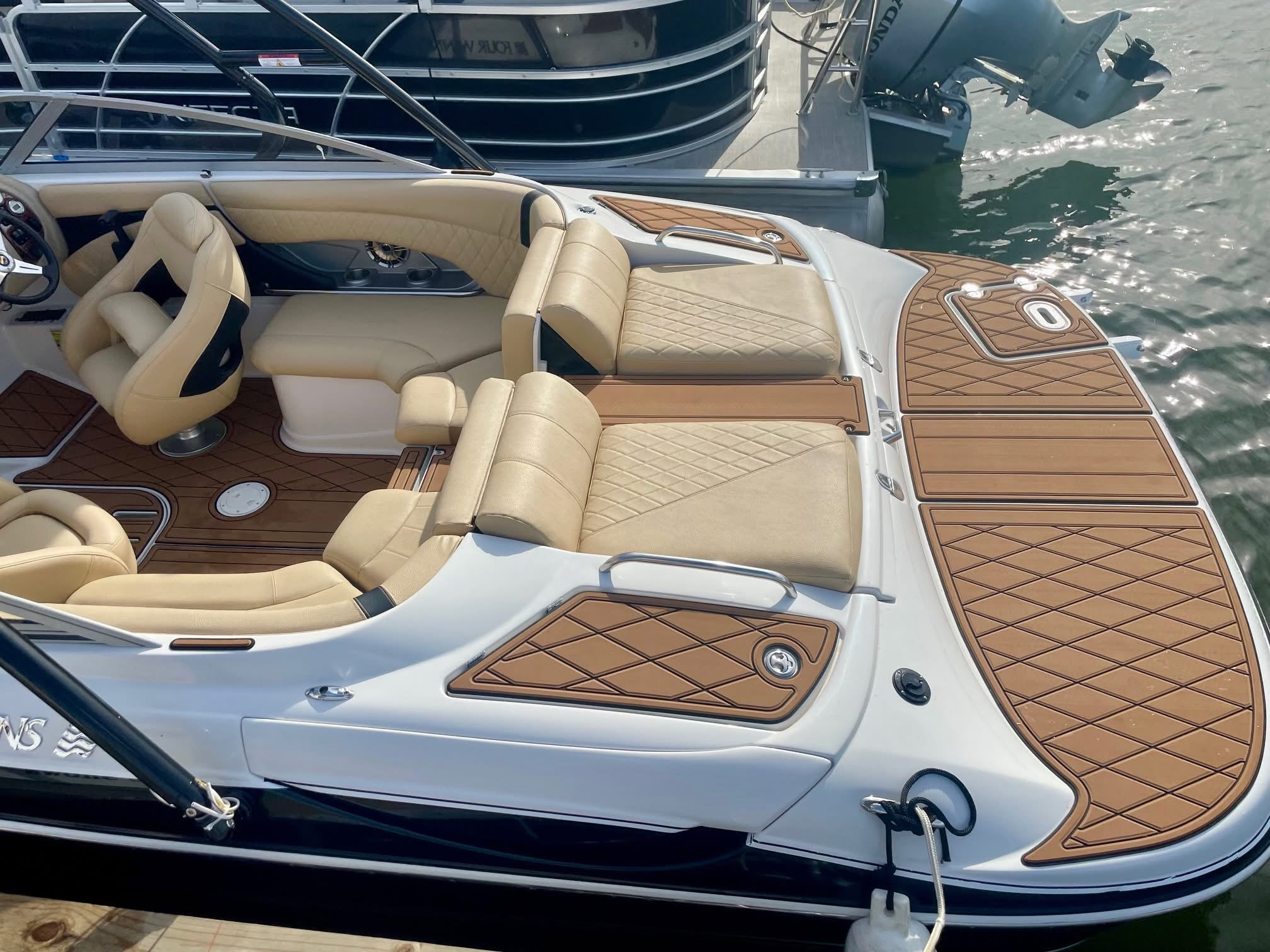 Yacht boat floor