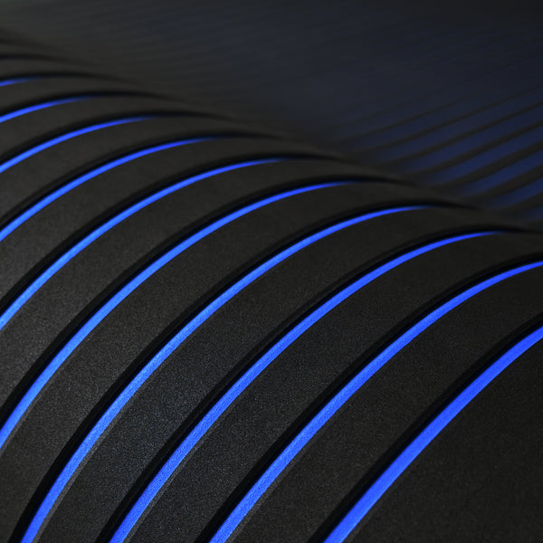 black blue boat flooring