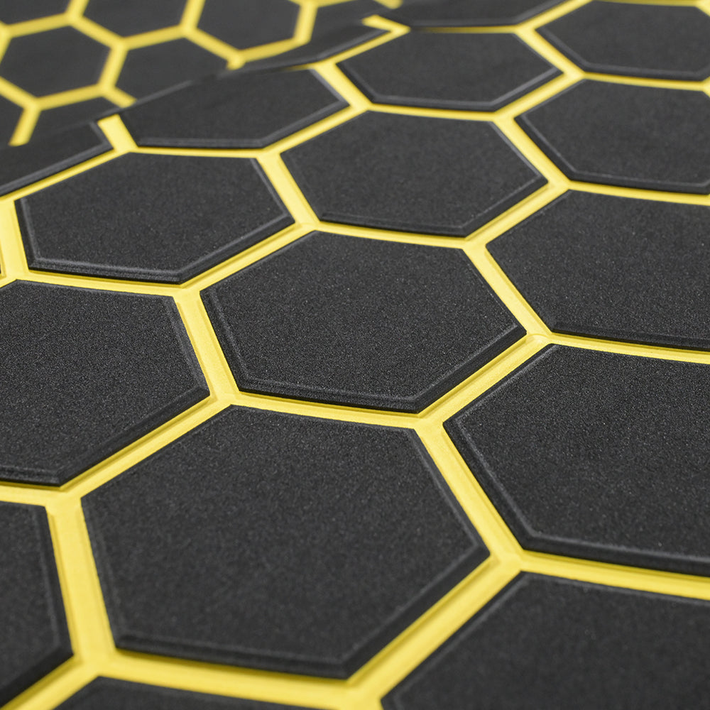 KT GuoMei New Design Various Colors Hexagon PE/EVA Foam Mat