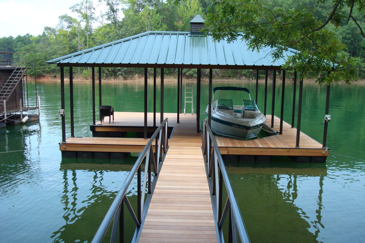 green-dock-flooring