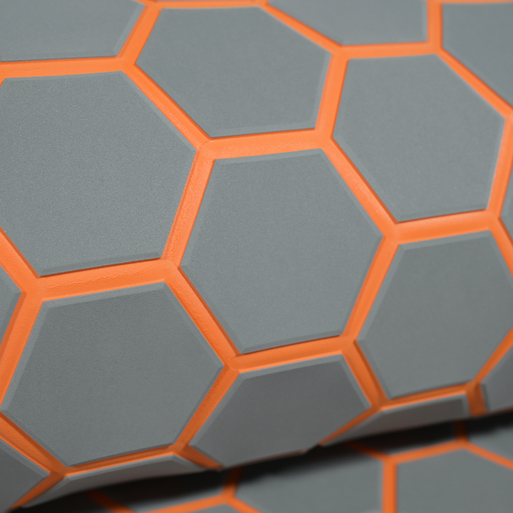 KT GuoMei New Design Various Colors Hexagon PE/EVA Foam Mat