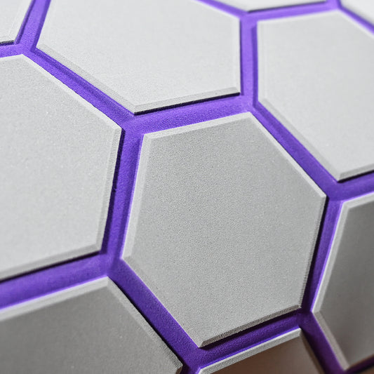 KT GuoMei New Design Various Colors Hexagon PE/EVA Foam Mat